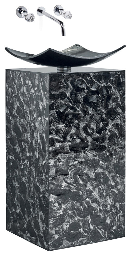 Luxury Crystal Vanity, Black