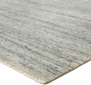 Jaipur Living Origin Knotted Solid Area Rug, Light Blue/Light Gray, 10'x14'