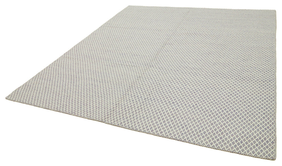 Rug N Carpet - Hand-knotted Modern Design 8' 1'' x 10' 0'' Flatweave Kilim Rug
