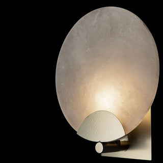Callisto 1-Light Sconce Modern Brass Alabaster