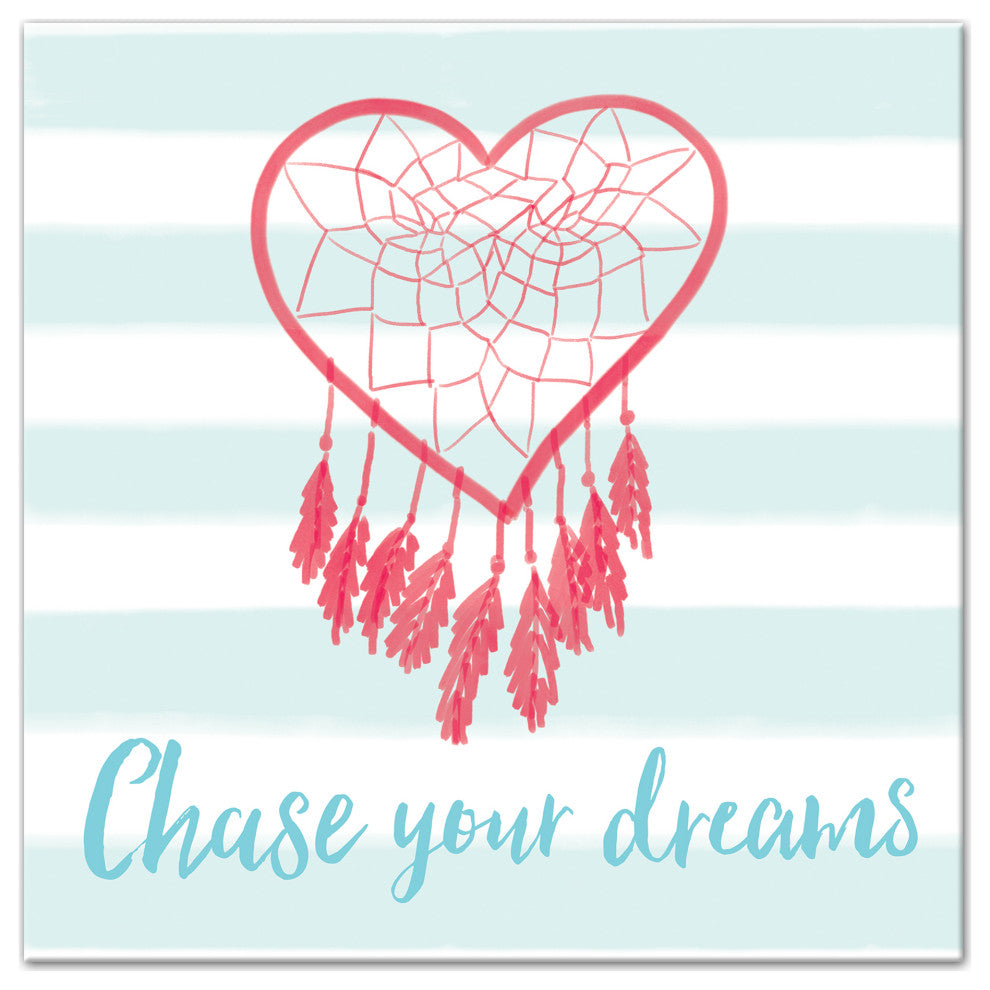 Chase Your Dreams 12x12 Canvas Wall Art