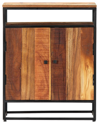 vidaXL Cabinet Sideboard Storage Buffet Cabinet Solid Reclaimed Wood and Steel