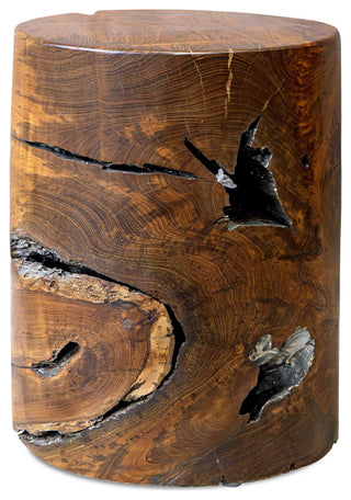 Uttermost Rafe Wooden Accent Stool