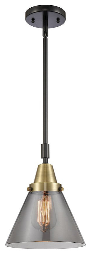 INNOVATIONS LIGHTING 447-1S-BAB-G43-LED Large Cone Mini Pendant