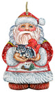 Perfect Pair Santa Scenic, Decorative Ornament