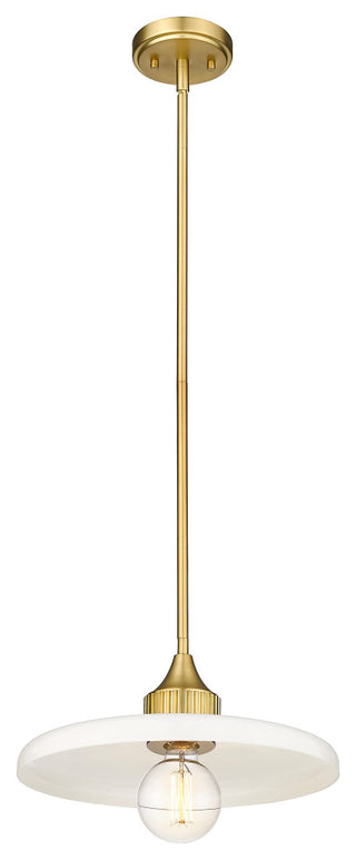 Zlite 820P14-OBR 1-Light Pendant, Gloss Opal
