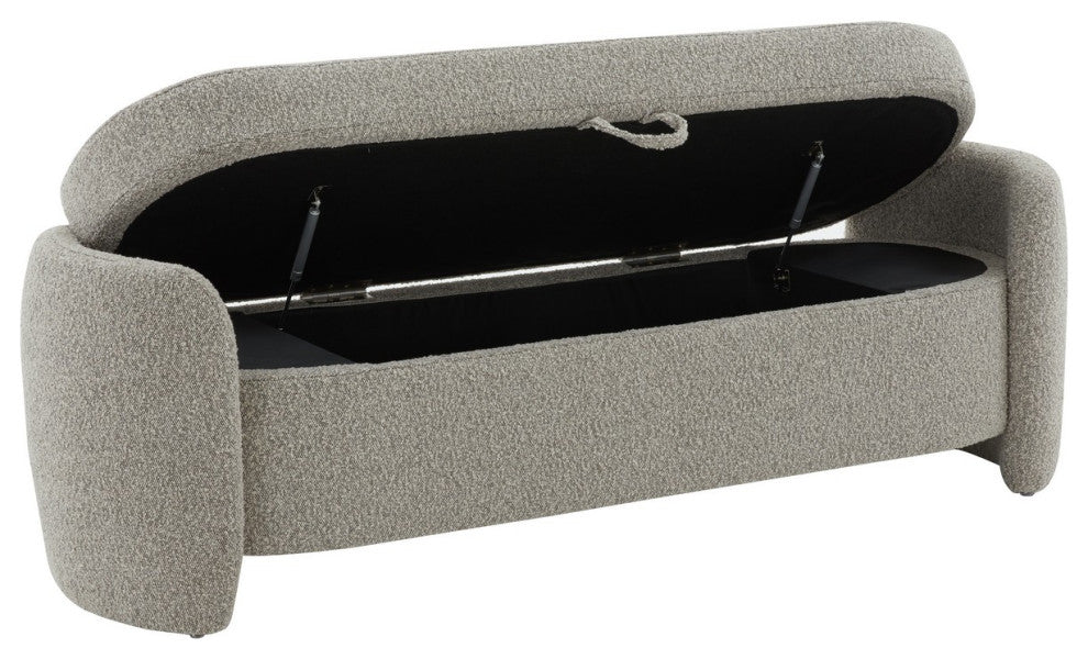 Safavieh Couture Danianna Boucle Bench, Light Brown