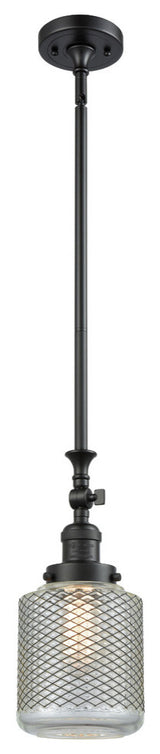 Innovations Lighting 206-Bk-G262-Led 1 Light Dimmable Led 6" Mini Pendant