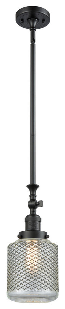 Innovations Lighting 206-Bk-G262-Led 1 Light Dimmable Led 6" Mini Pendant