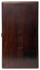 Chinese Rosewood Long Rectangular Engraved Storage Box Chest Hws1304