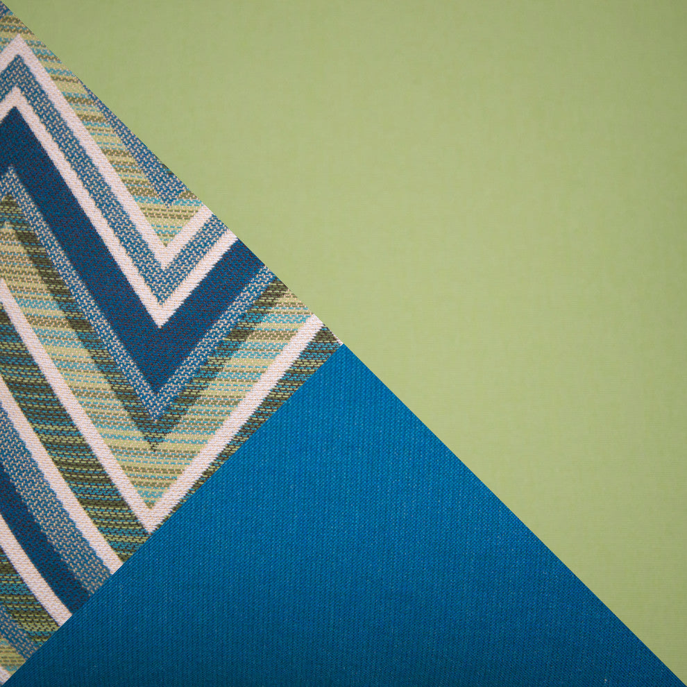 Barcelo 7 Piece Aluminum Outdoor Patio Motion Club Deep Seating Set, Green