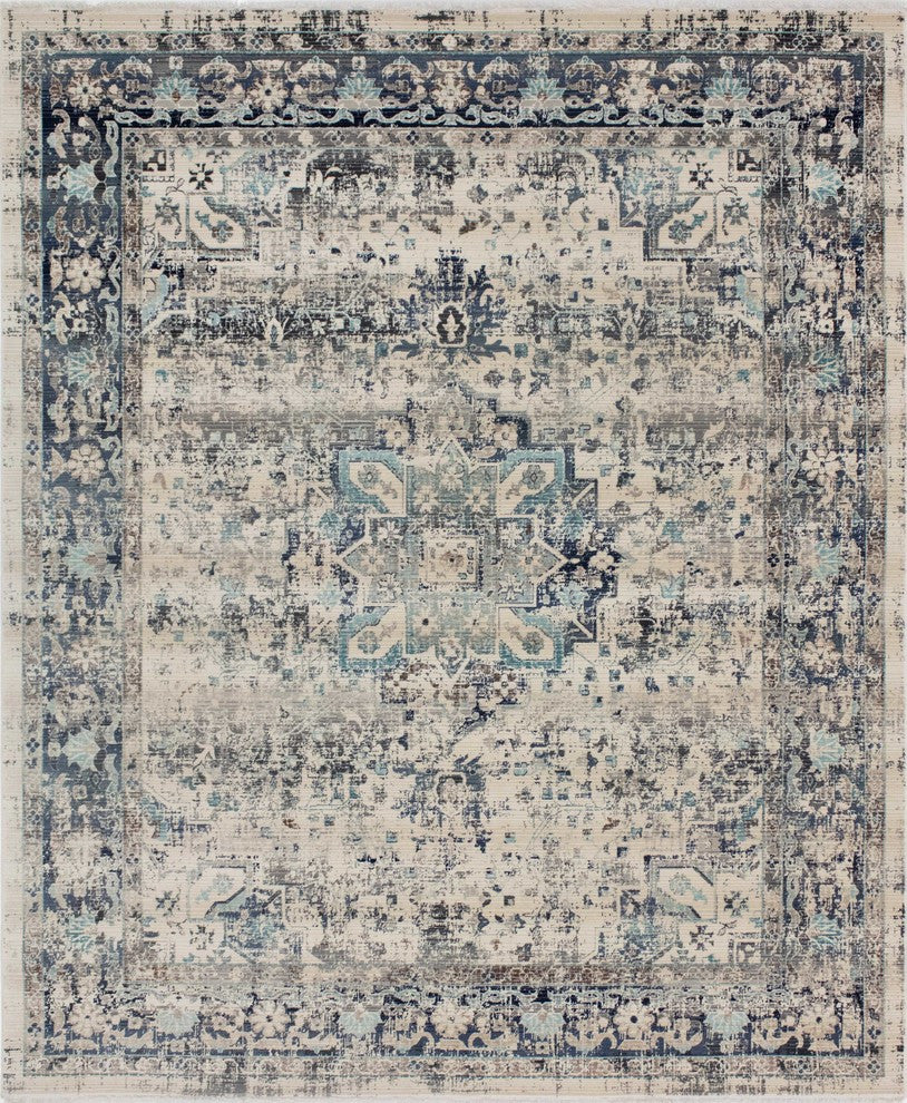 Noori Rug Latif Cordelia Ivory/Blue Rug