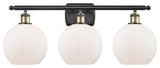 Innovations Lighting 516-3W-BAB-G121-8 Athens 3 Light 26" Bath Vanity Light