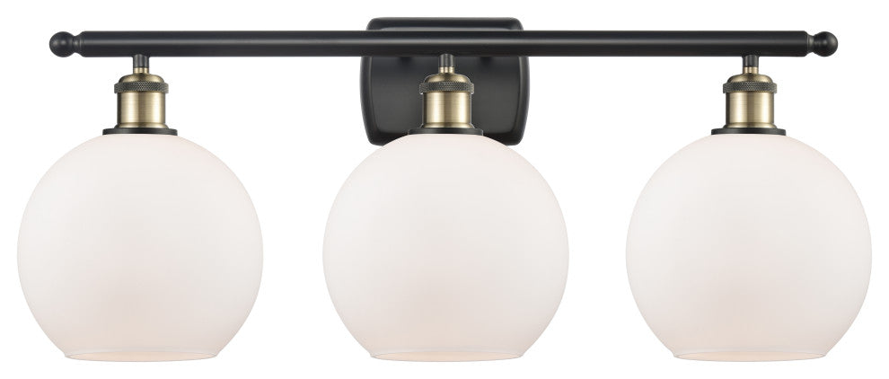 Innovations Lighting 516-3W-BAB-G121-8 Athens 3 Light 26" Bath Vanity Light