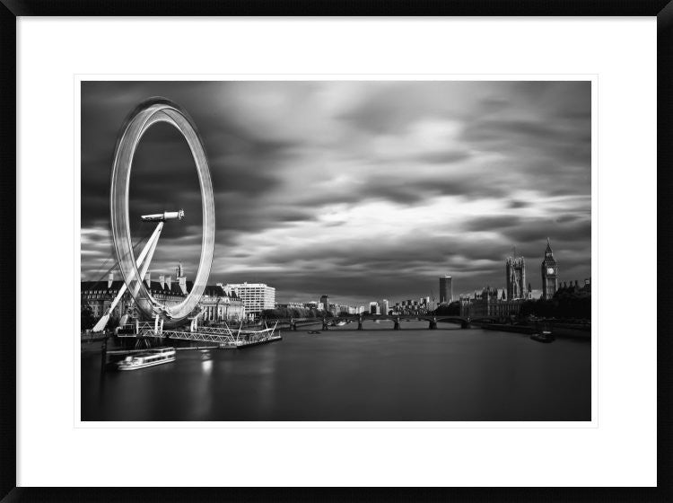 "Movement" Framed Digital Print by Arthit Somsakul, 32x24"