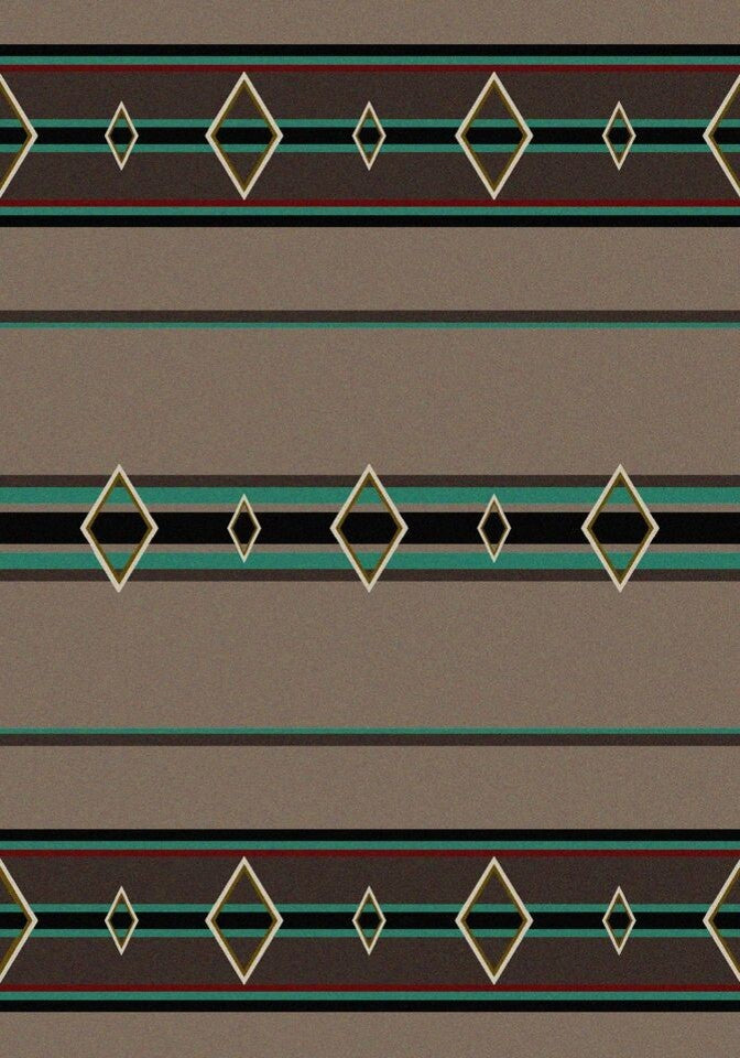 Old Timer Rug, Brown, 2'8"x3'11", Scatter