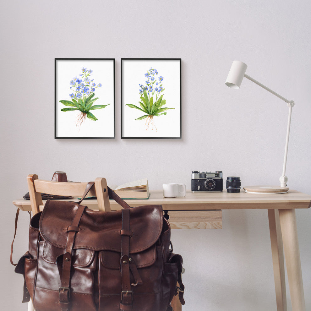 Bluebird Garden Floral Bunch Spring Flower Bouquets,11 x 14