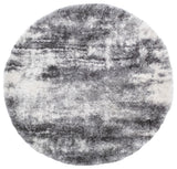 Noori Rug Shag Madison Charcoal/Grey Round Rug