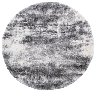 Noori Rug Shag Madison Charcoal/Grey Round Rug