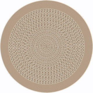 Like Home Rug, Beige, 7'7" Round