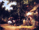 Senior William Shayer At the Bell Inn Cadnam New Forest Wall Decal
