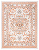 Safavieh Indoor-Outdoor Cabana Collection, CBN680 Rug, Beige/Orange, 8'x10'