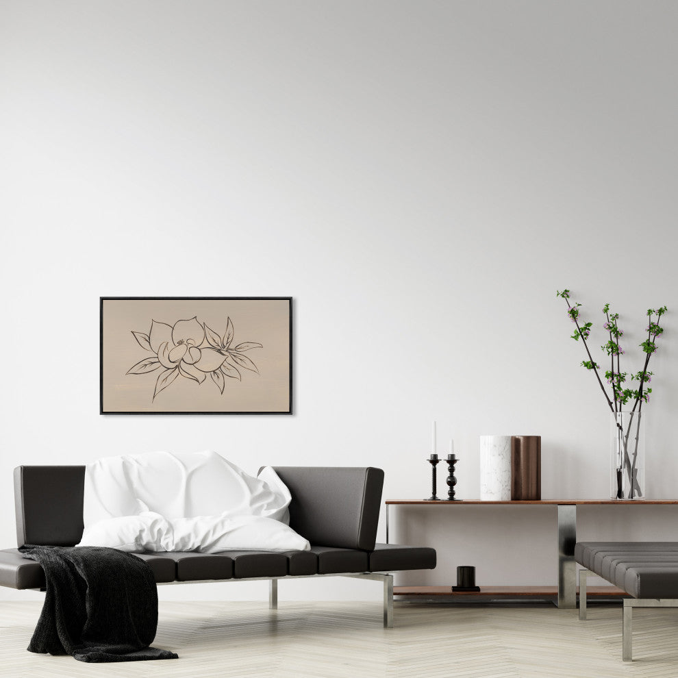 Magnolias, Line I, 60 x 36