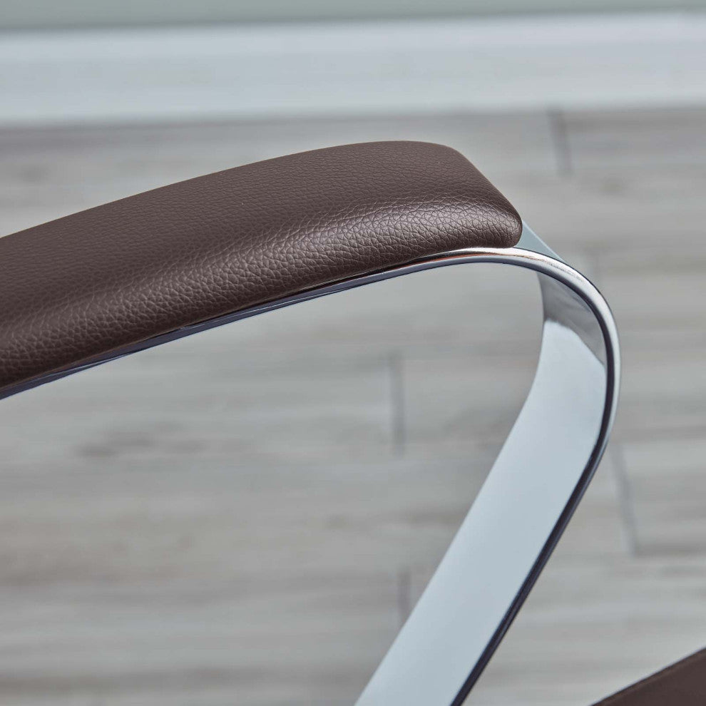 Jive Mid Back Office Chair EEI-273-BRN