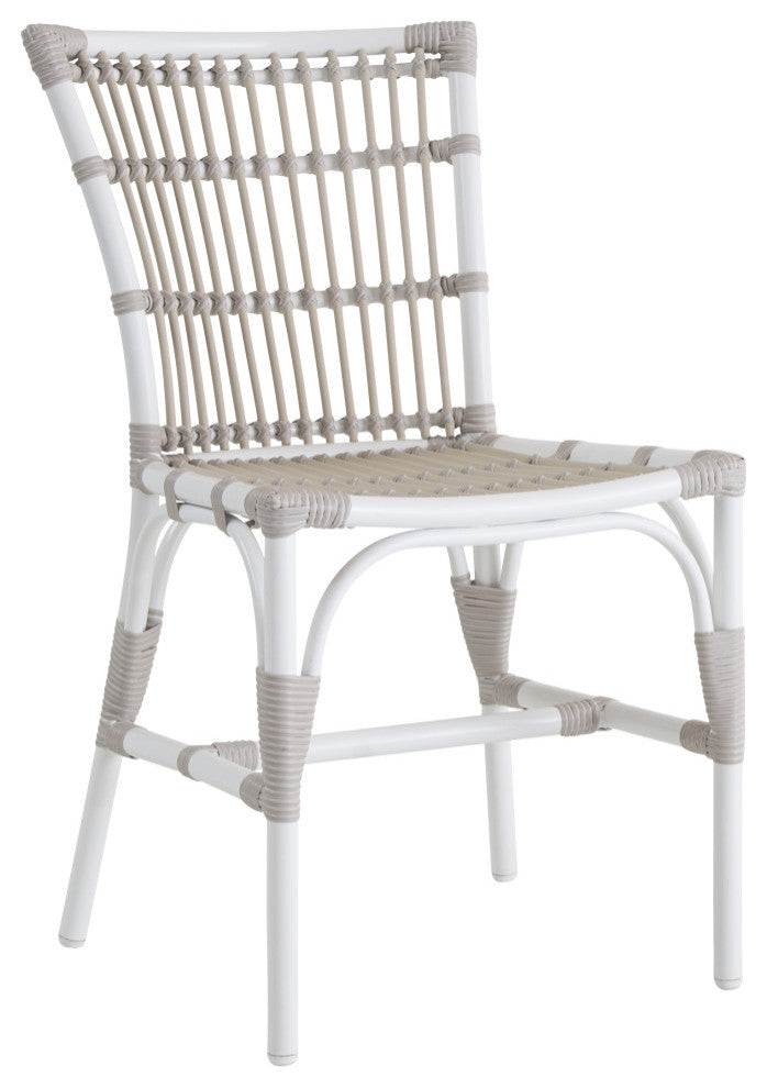 Elisabeth Chair Exterior, Dove White