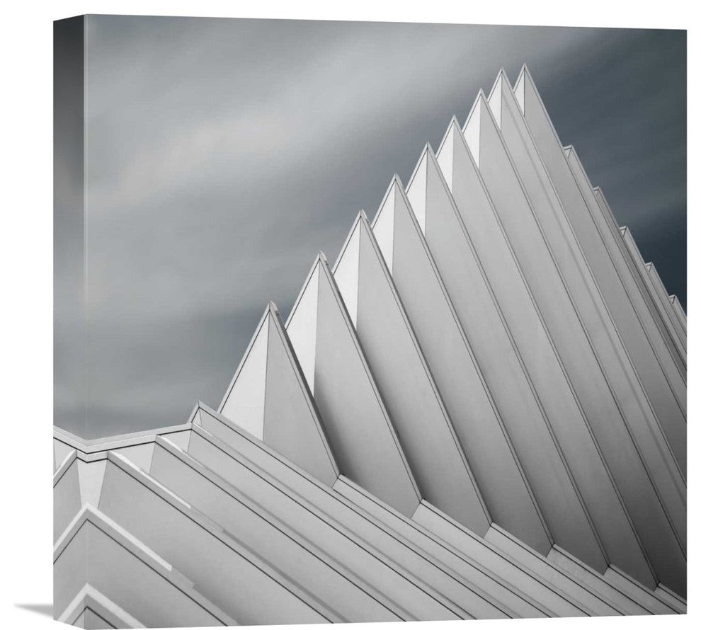 "Agtama" Stretched Canvas Giclee by Gilbert Claes, 16"x16"
