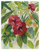 "Tropical Jewels I v2 Crop" Digital Paper Print by Silvia Vassileva, 22"x26"