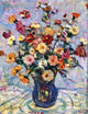 Maurice Prendergast Still Life With Flowers, 21"x28" Wall Decal