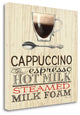 "Cappucino" By Marco Fabiano, Giclee Print on Gallery Wrap Canvas, Ready to Hang