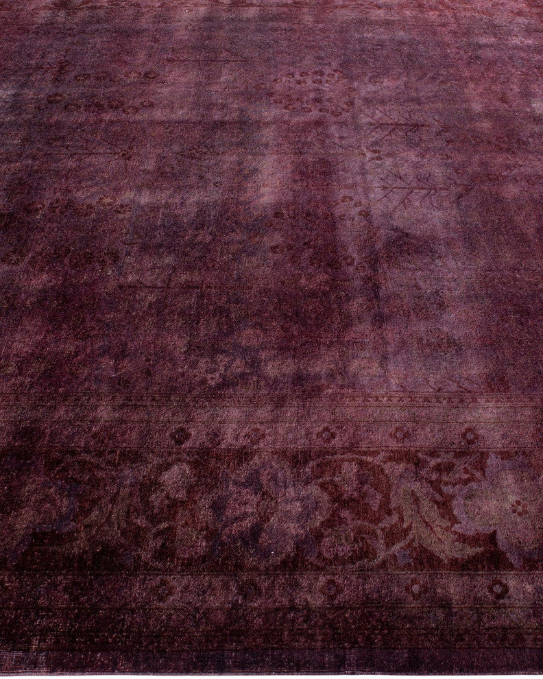 Vibrance, One-of-a-Kind Hand-Knotted Area Rug Brown, 8'10"x11'9"