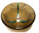 Glass Bathroom Sink | Bronze Dragonfly