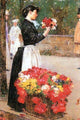 Flower Girl - Canvas Poster 20" x 30"