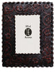 Laced Edge/Tooled Leather Picture Frame, 4x6