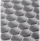 12"x12" Instant Mosaic Peel and Stick Mosaic Tiles, 6-Piece Set