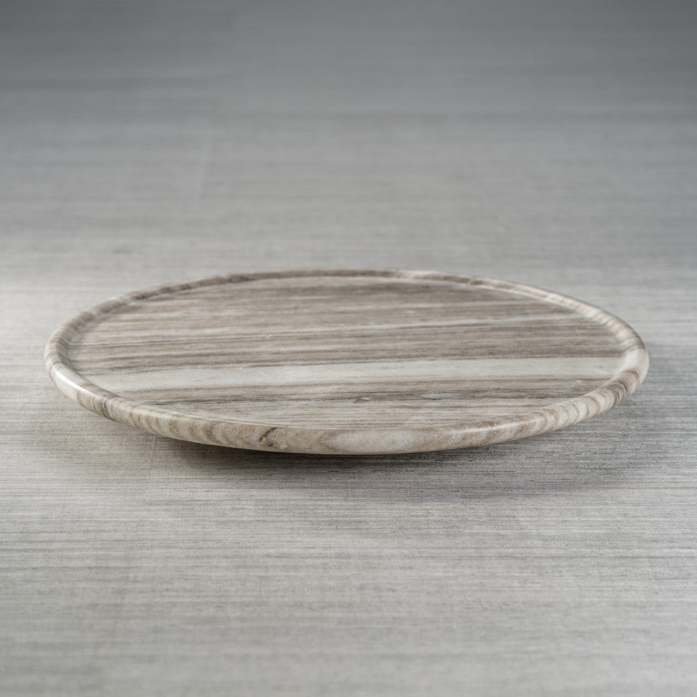 Amasya Regal Marble Lazy Susan, Small