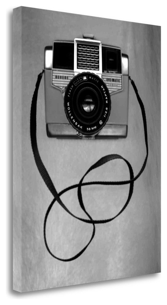 "Retro Point And Shoot - 3" By Alan Blaustein, Giclee on Gallery Wrap Canvas