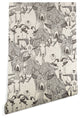 Deny Designs Sharon Turner Just Goats Wallpaper, Gray, 2'x10'