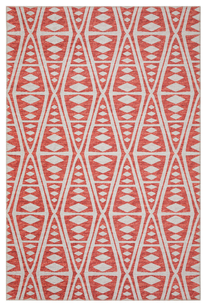 Indoor/Outdoor Sedona SN6 Clay Machine Washable 9' x 12' Rug
