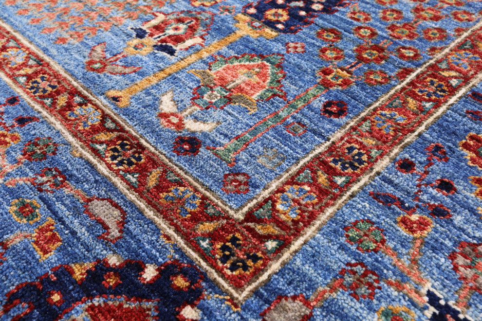 Handmade Persian Ziegler Wool Rug 5' 3" X 7' 11" Q7787
