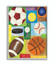 Stupell Industries Multi-Sport, 11 x 14