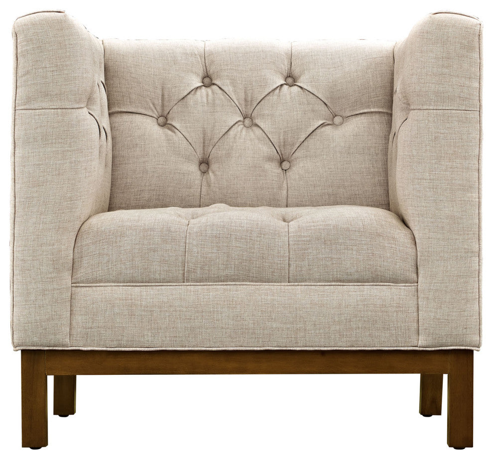 Panache Fabric Armchair, Beige