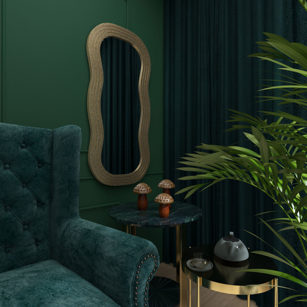 Vera Gold Wall Mirror