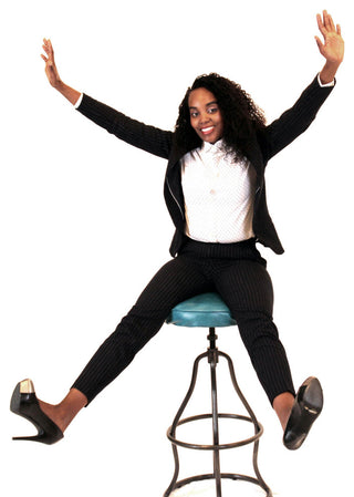 Bowie Stool, Vintage Brown