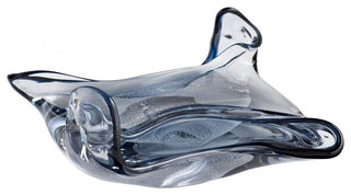 Blue Oppulence Vase, Blue, Glass, 10.5"W (11249 MGT3R)