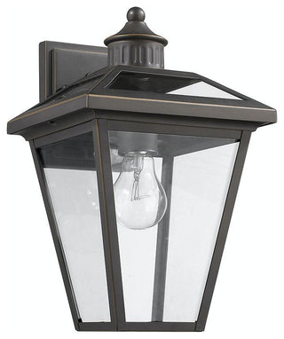 Traditional Small 1 Light Porch lantern in Oiled Bronze