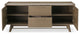 Mid-Century Modern 3-Section Sideboard, Gray